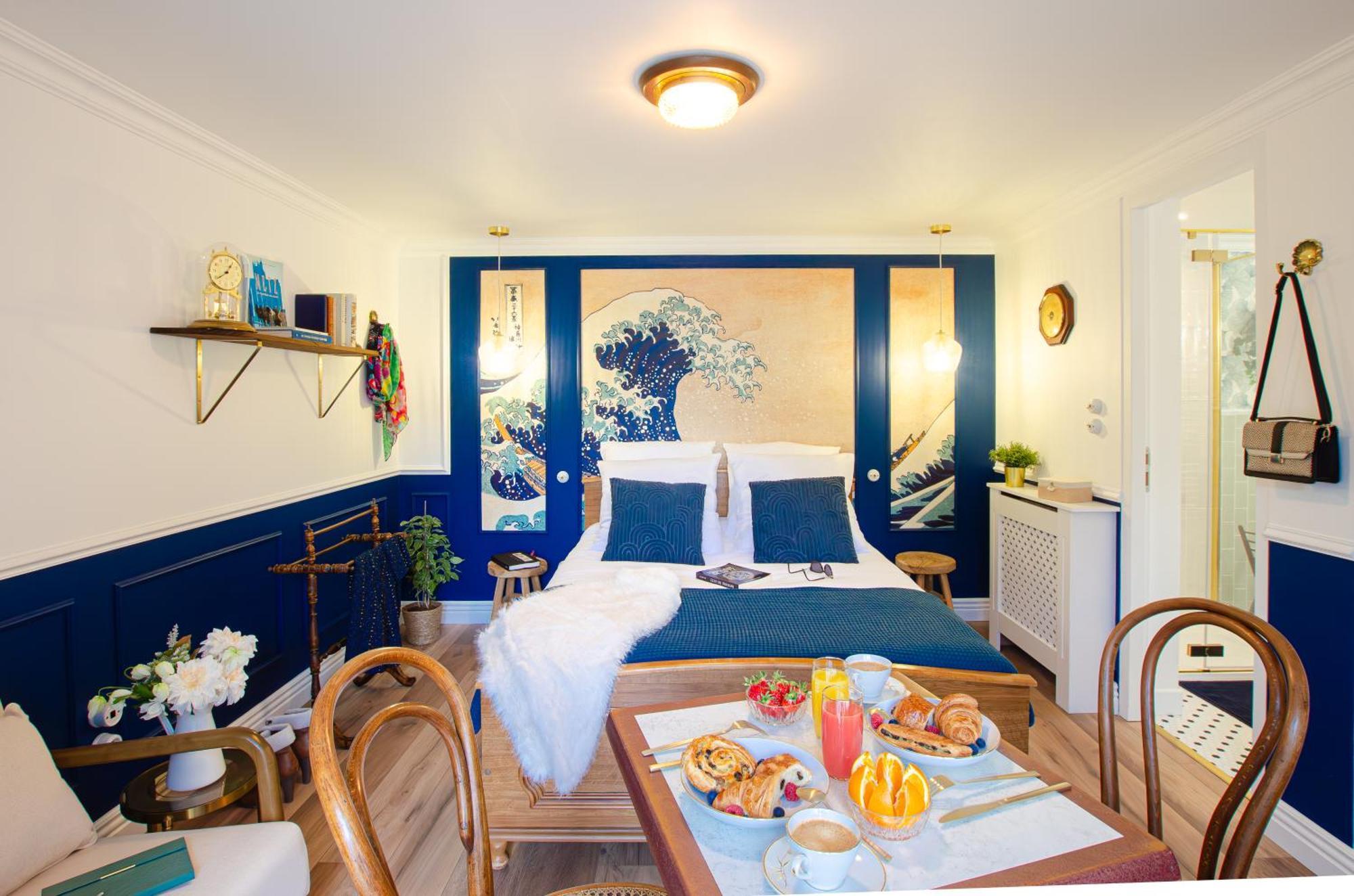 Apartmán The Great Wave, Avec Terrasse Et Stationnement Ban-Saint-Martin Exteriér fotografie
